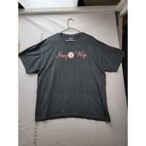 Gear Navy Wife T-Shirt Size XL